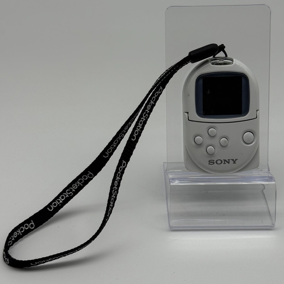 Sony Playstation Pocket Station White +Strap SCPH-4000 Japanese Tested US Seller0