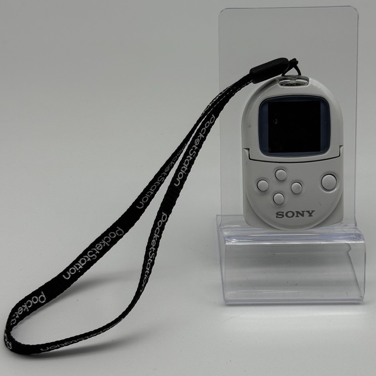 Sony Playstation Pocket Station White +Strap SCPH-4000 Japanese Tested US Seller0