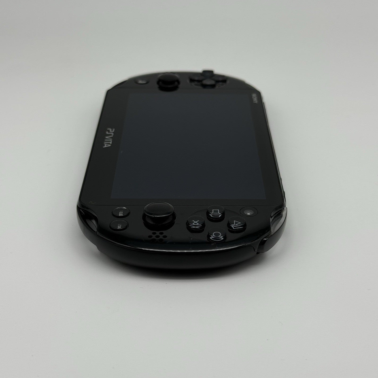 Sony PS Vita PCH-2000 Black Console, Charger, Crystal Case -Tested New Joysticks13