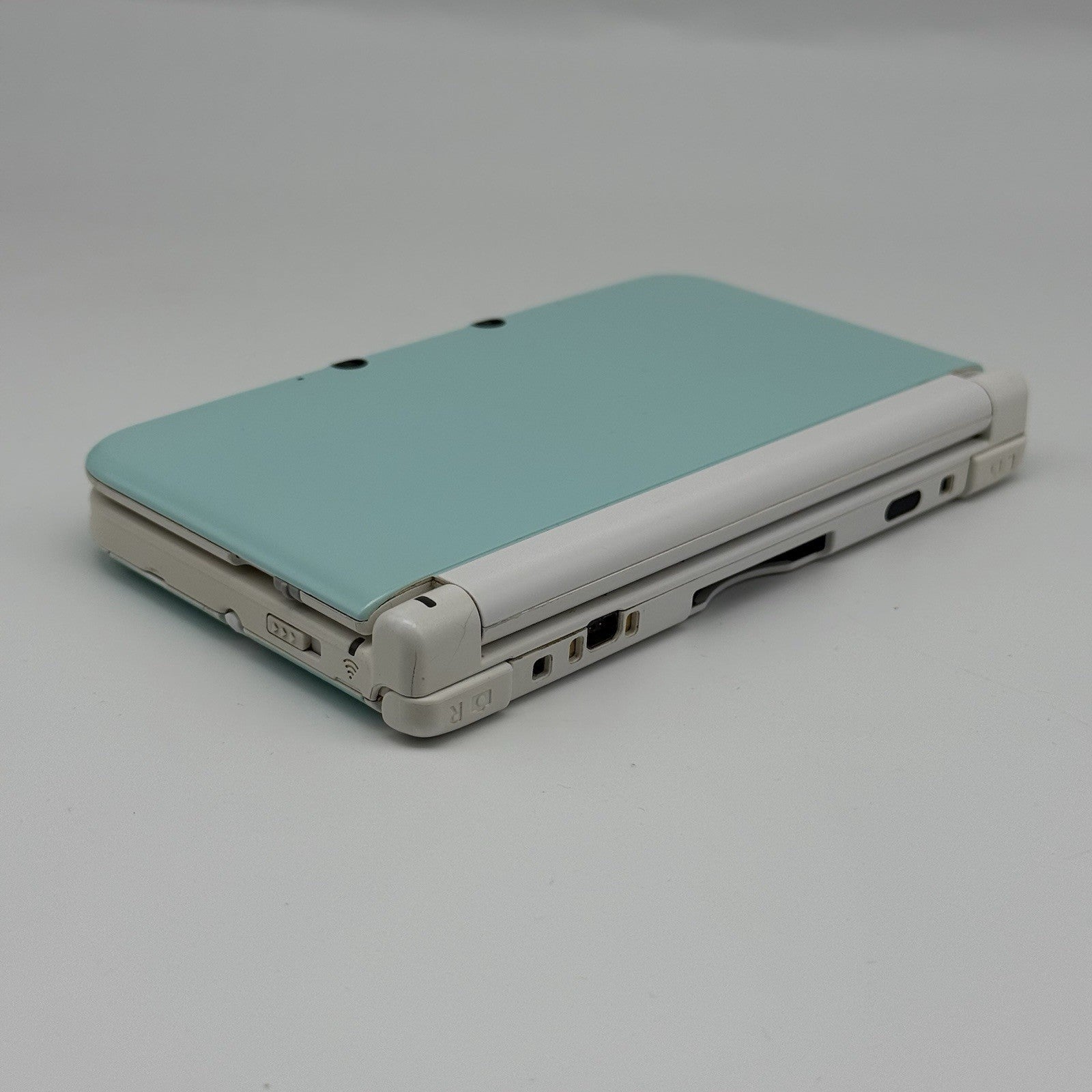 Nintendo 3DS XL LL Mint & White Console w/Charger USA - *Read: Screens & Camera*12