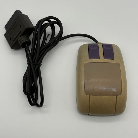 Original Super Nintendo Mouse Controller SNES SNS-016 Mario Paint OEM - Tested0