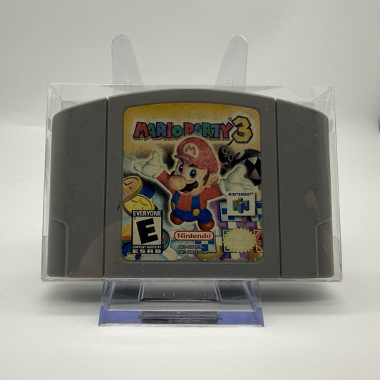 Mario Party 3 (Nintendo 64, N64) Cartridge Game Only w/Protector - Tested0