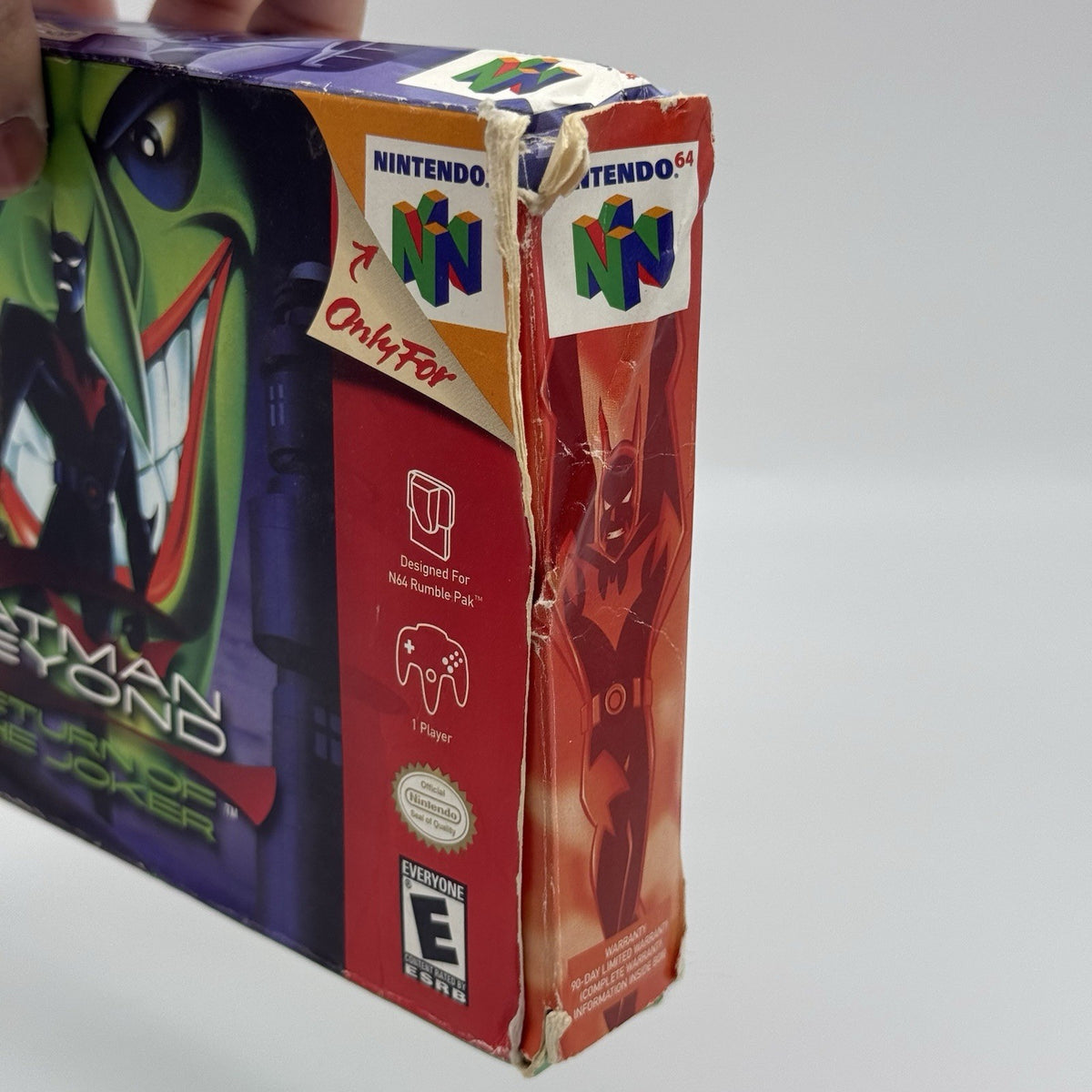 Batman Beyond: Return of Joker (Nintendo 64 N64) Game Complete CIB - Tested19