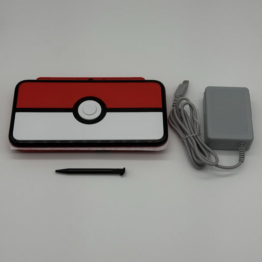 “new” Nintendo 2DS XL Poke Ball Edition Handheld Console Pokemon : Open Box0