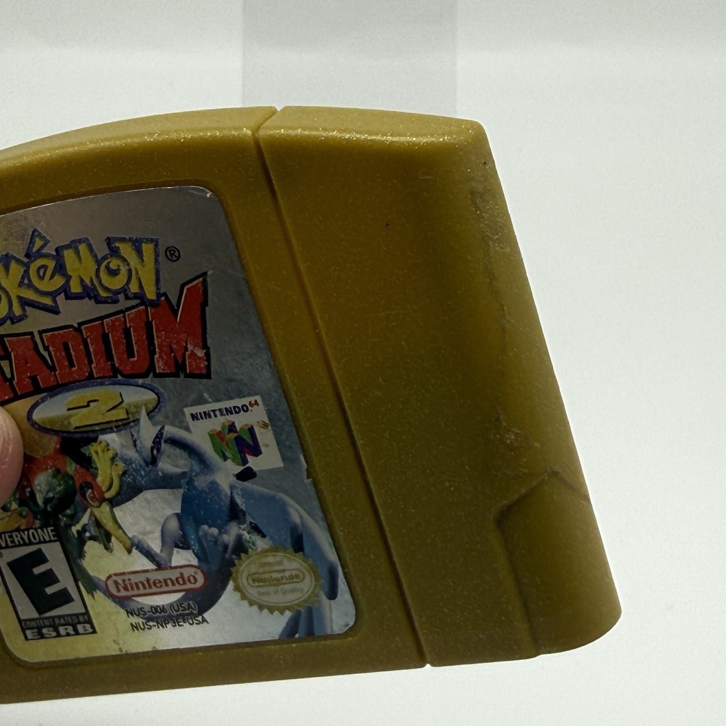 Nintendo N64 Pokemon Stadium 2: Game Cartridge SHELL ONLY - Authentic (NO BOARD)6