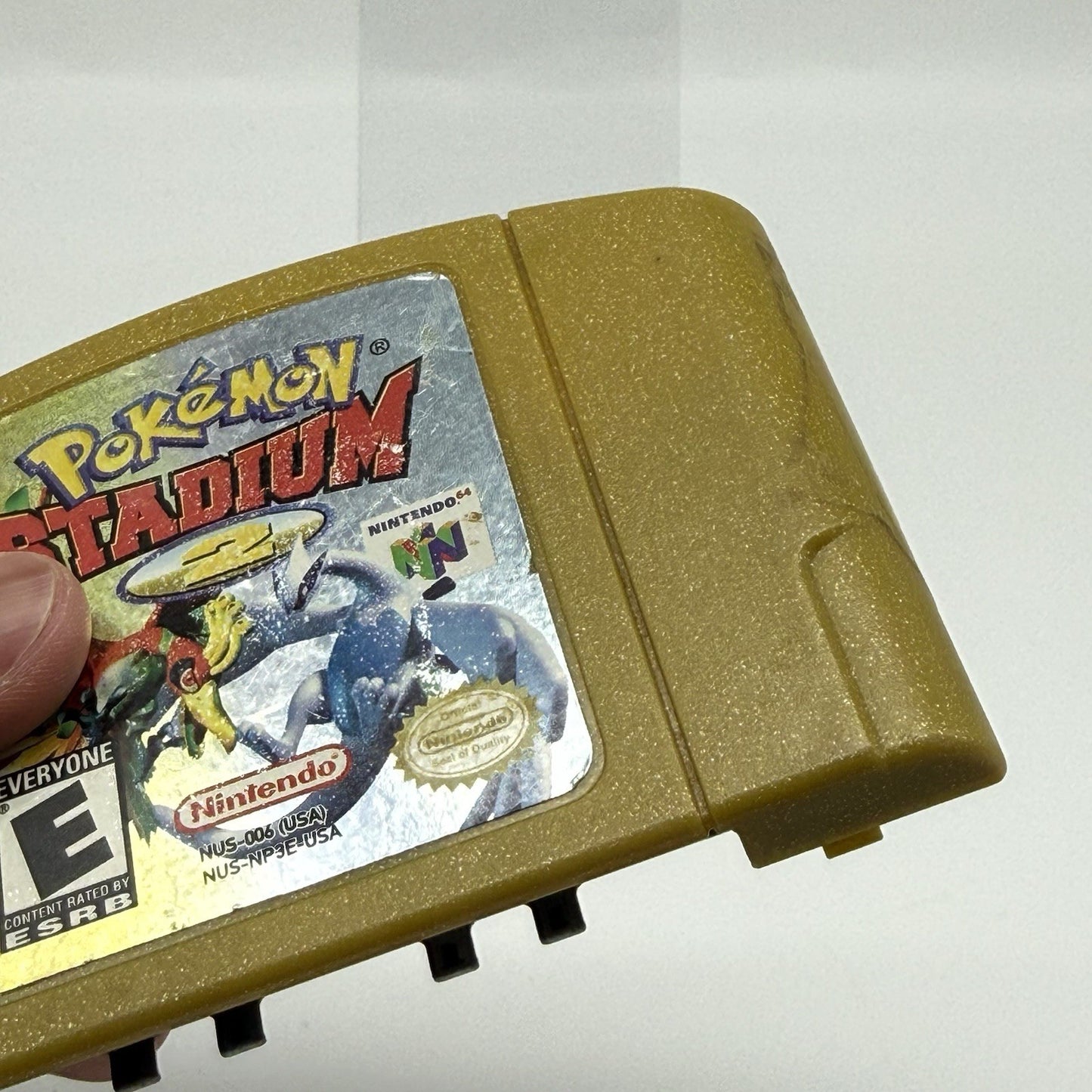 Nintendo N64 Pokemon Stadium 2: Game Cartridge SHELL ONLY - Authentic (NO BOARD)7