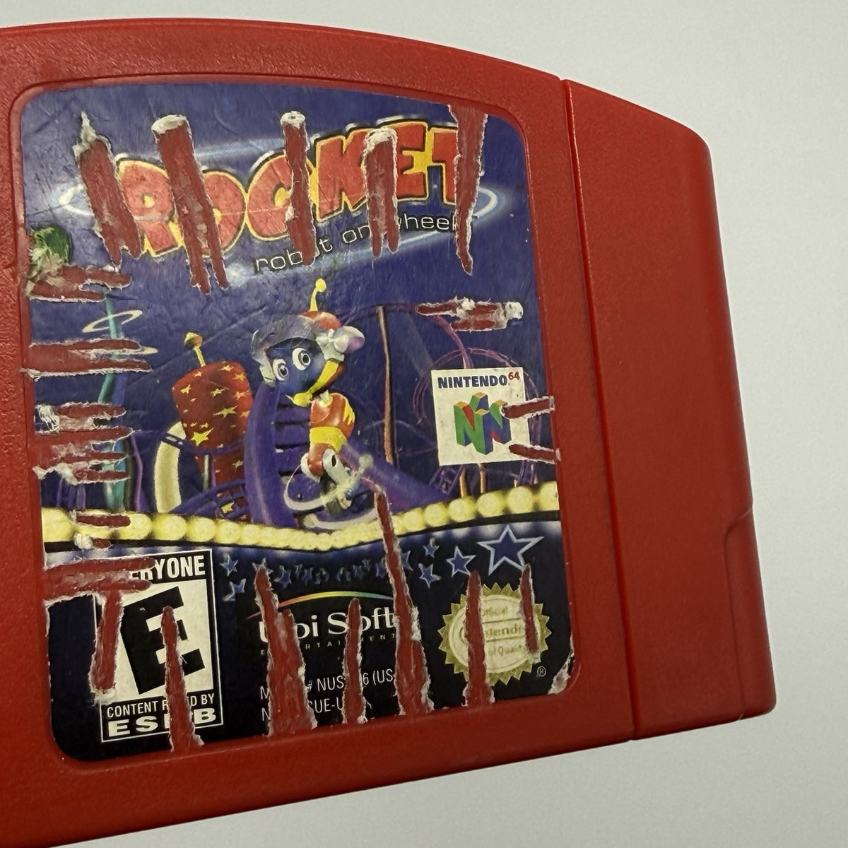 Rocket: Robot on Wheels - Nintendo 64 N64 Game - Authentic Tested (Worn Label)7