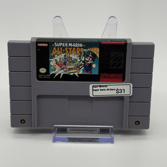Super Mario All-Stars (1993) SNES Super Nintendo Cartridge Game - Tested0