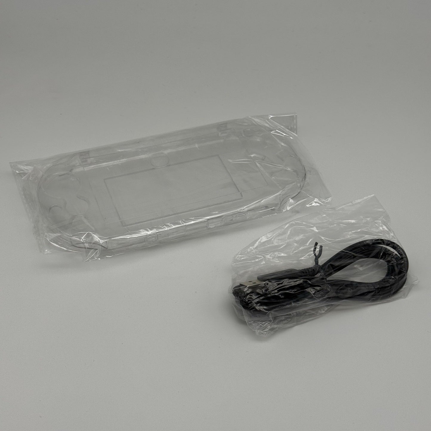 Sony PS Vita PCH-2000 Black Console, Charger, Crystal Case -Tested New Joysticks16