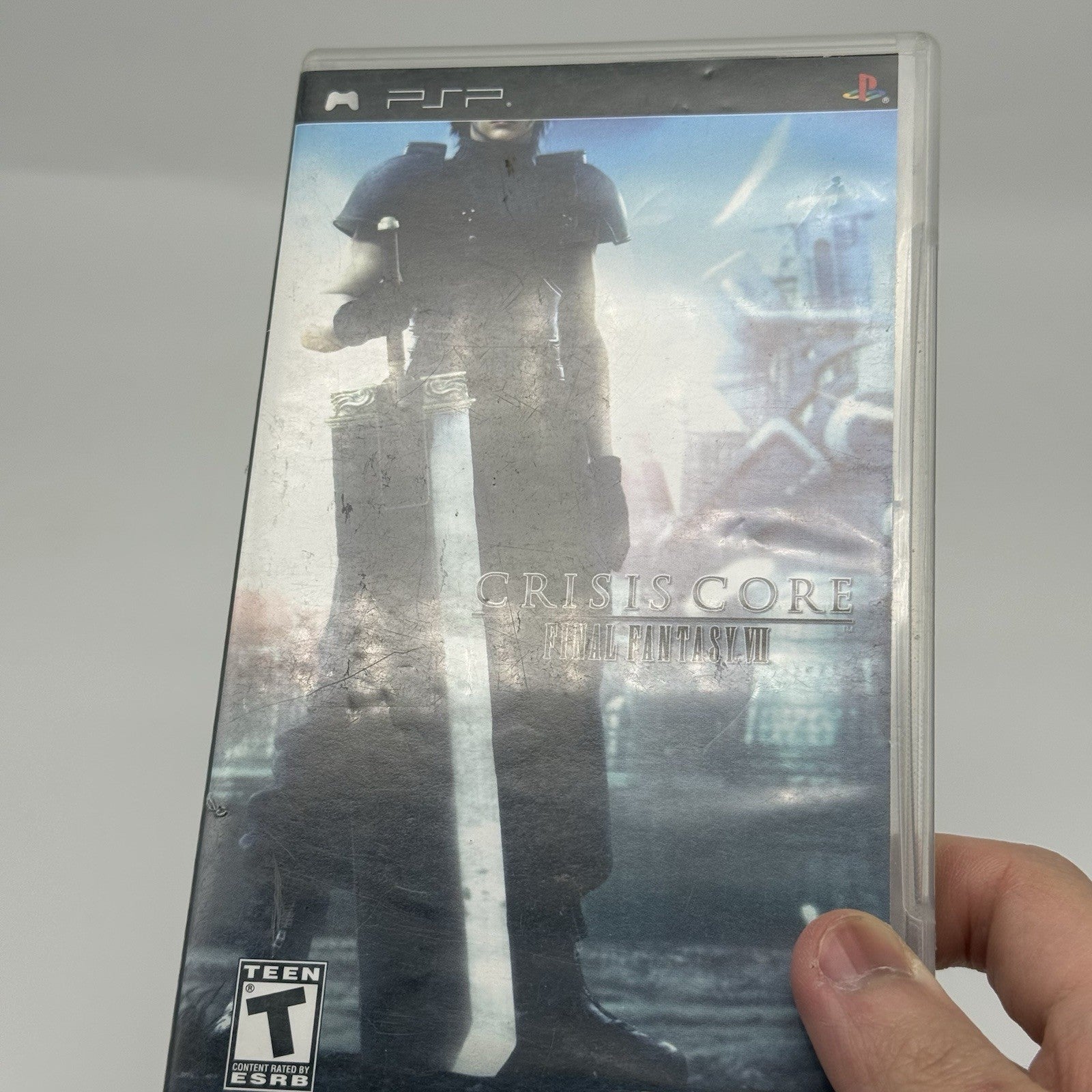 Crisis Core: Final Fantasy VII 7 PSP Black Label Complete CIB w/Reg Card Tested4