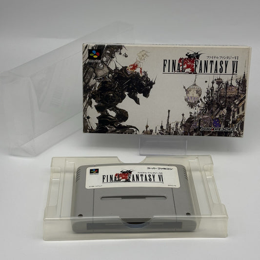 FINAL FANTASY VI 6 Super Famicom Game With Box SFC No Manual Tested - US Seller0
