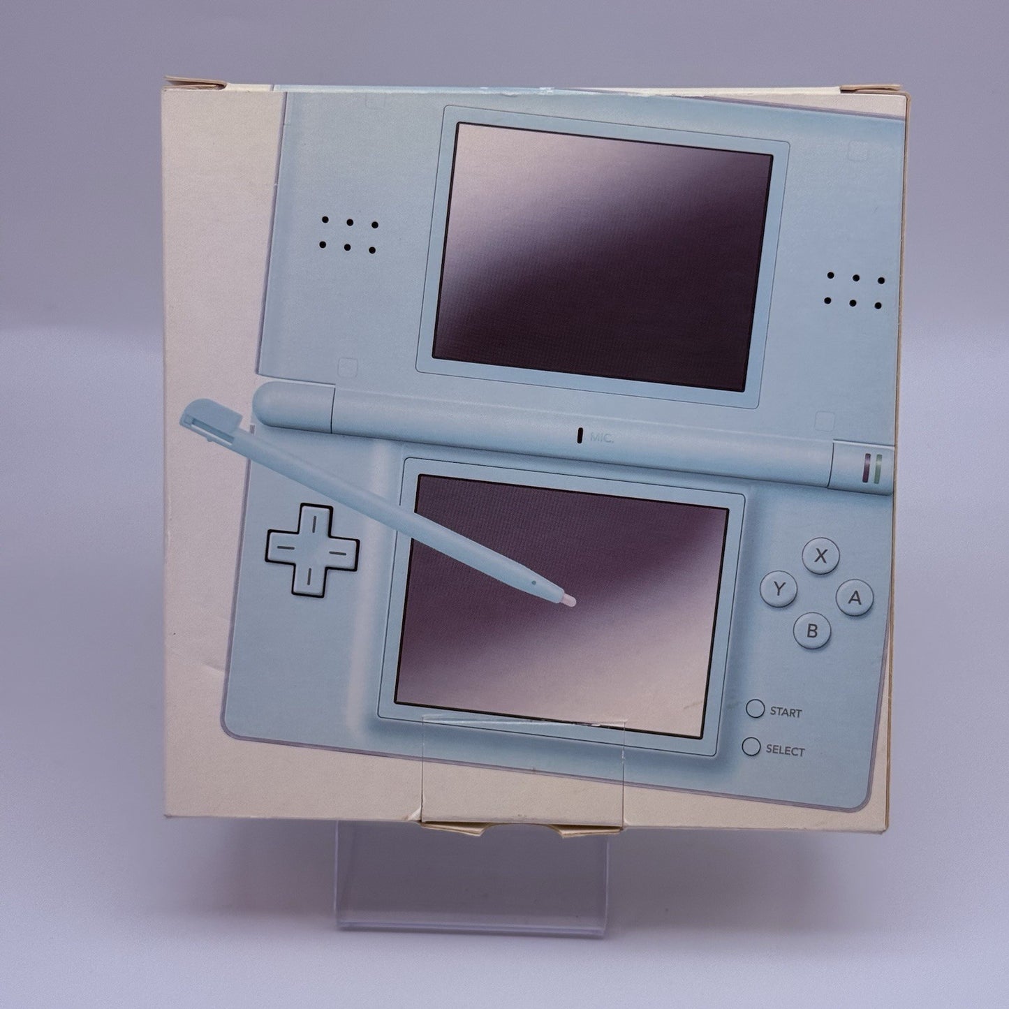 Nintendo DS Lite [Complete In Box CIB w/Manual] Ice Light Blue Console Tested21