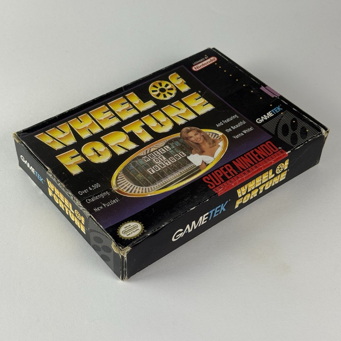 Wheel of Fortune Deluxe Edition SNES Super Nintendo CIB Complete in Box, Manual5