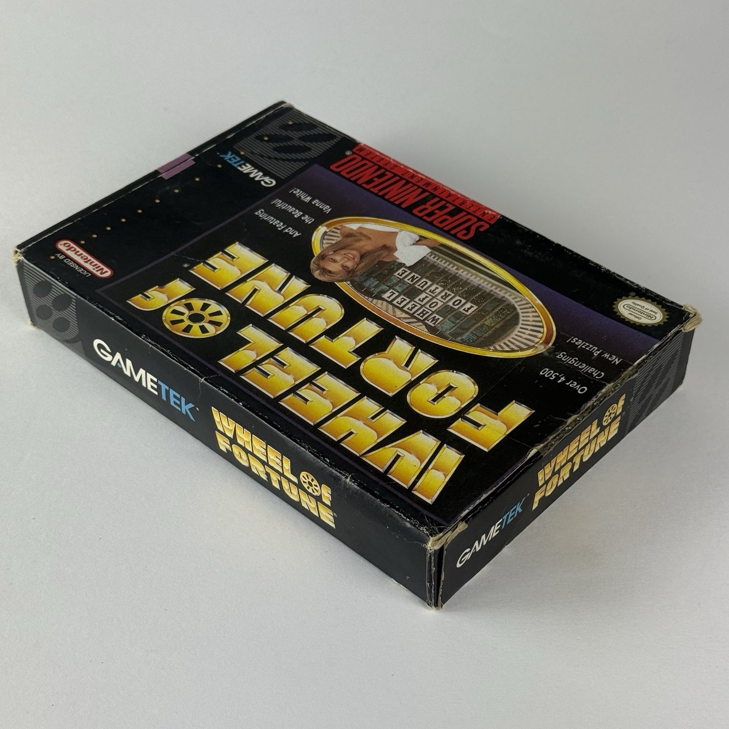 Wheel of Fortune Deluxe Edition SNES Super Nintendo CIB Complete in Box, Manual6