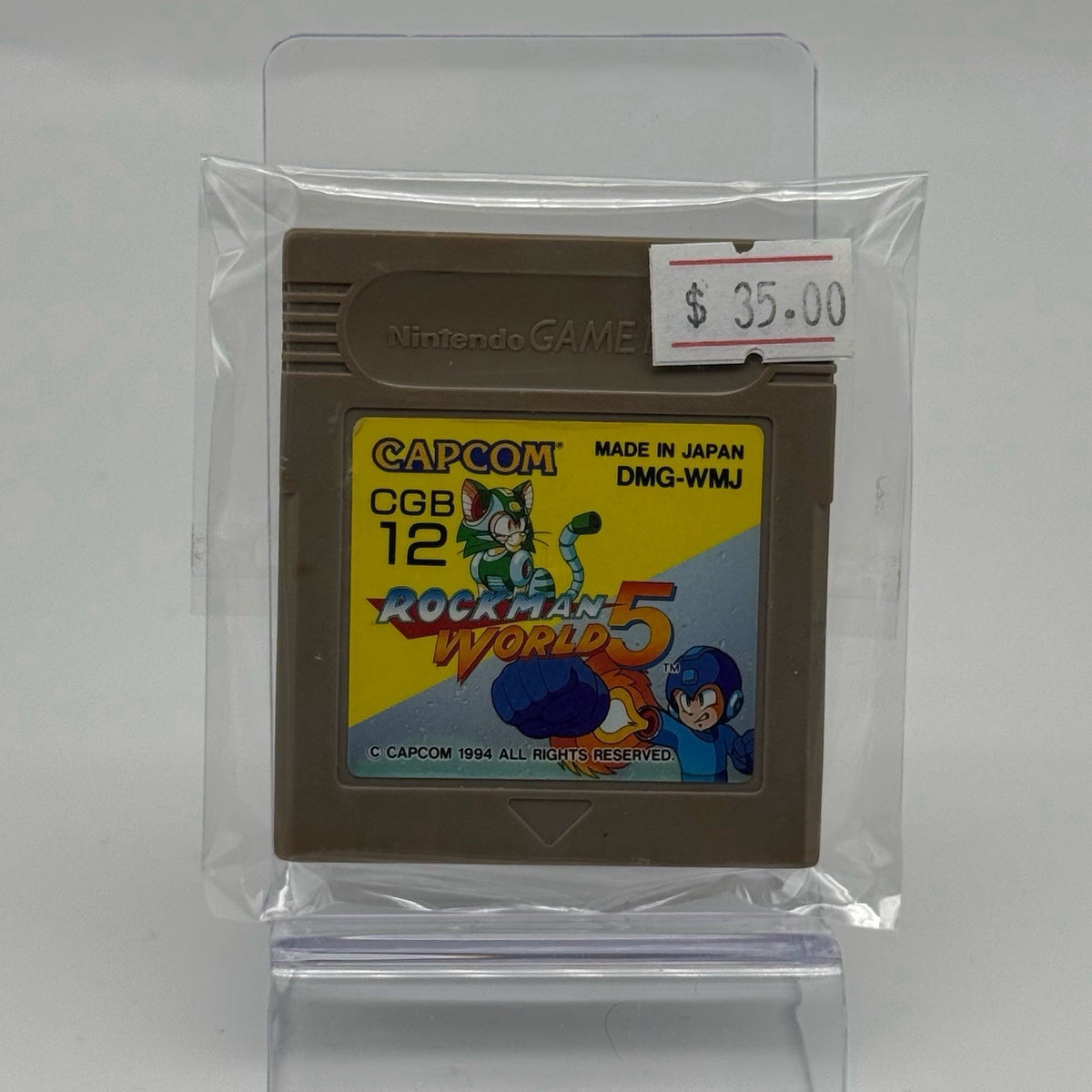 Rockman World 5, Game Boy GB, DMG WMJ, Cleaned/Tested   Japanese0
