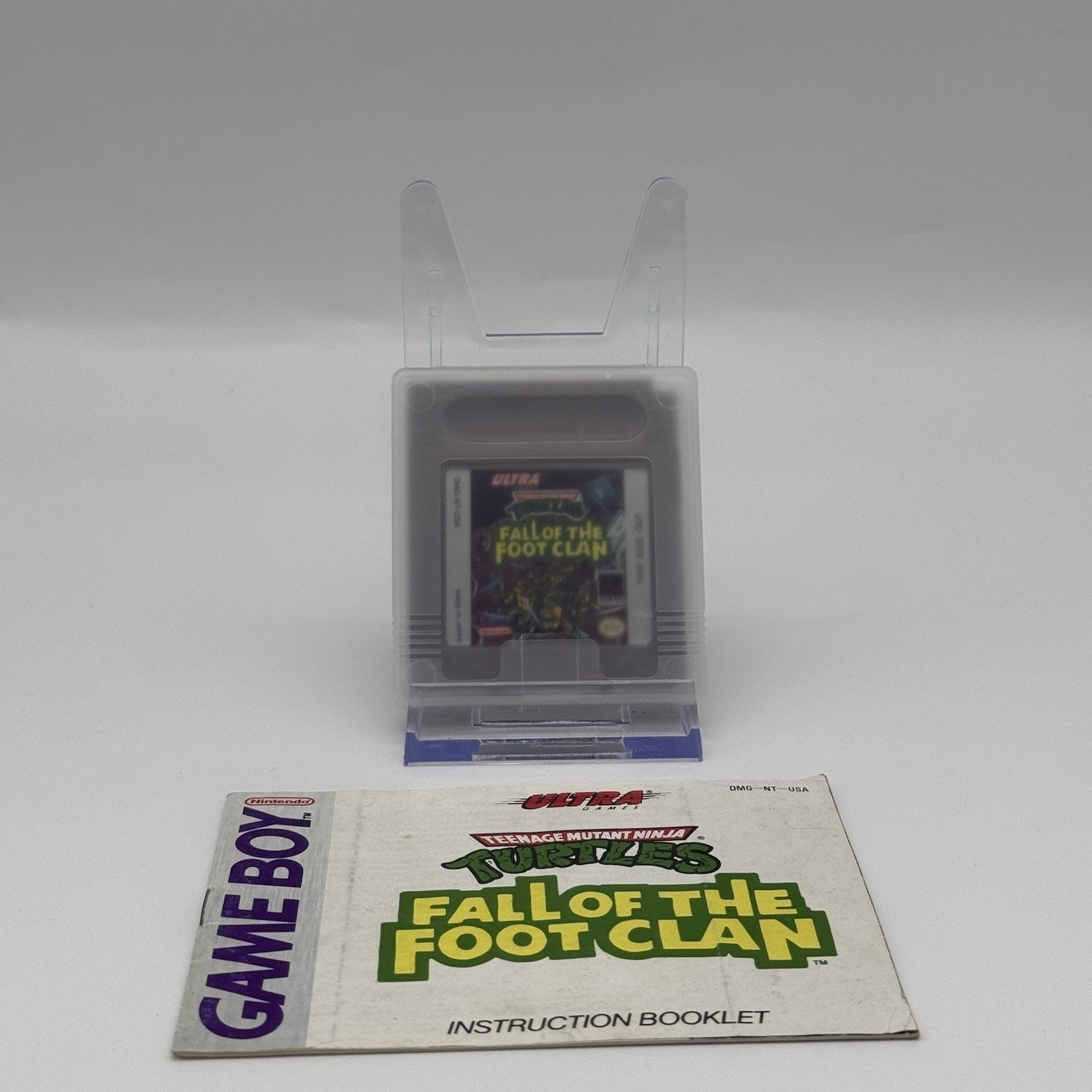 Teenage Mutant Ninja Turtles: Fall of the Foot Clan Nintendo Game Boy w/Manual0