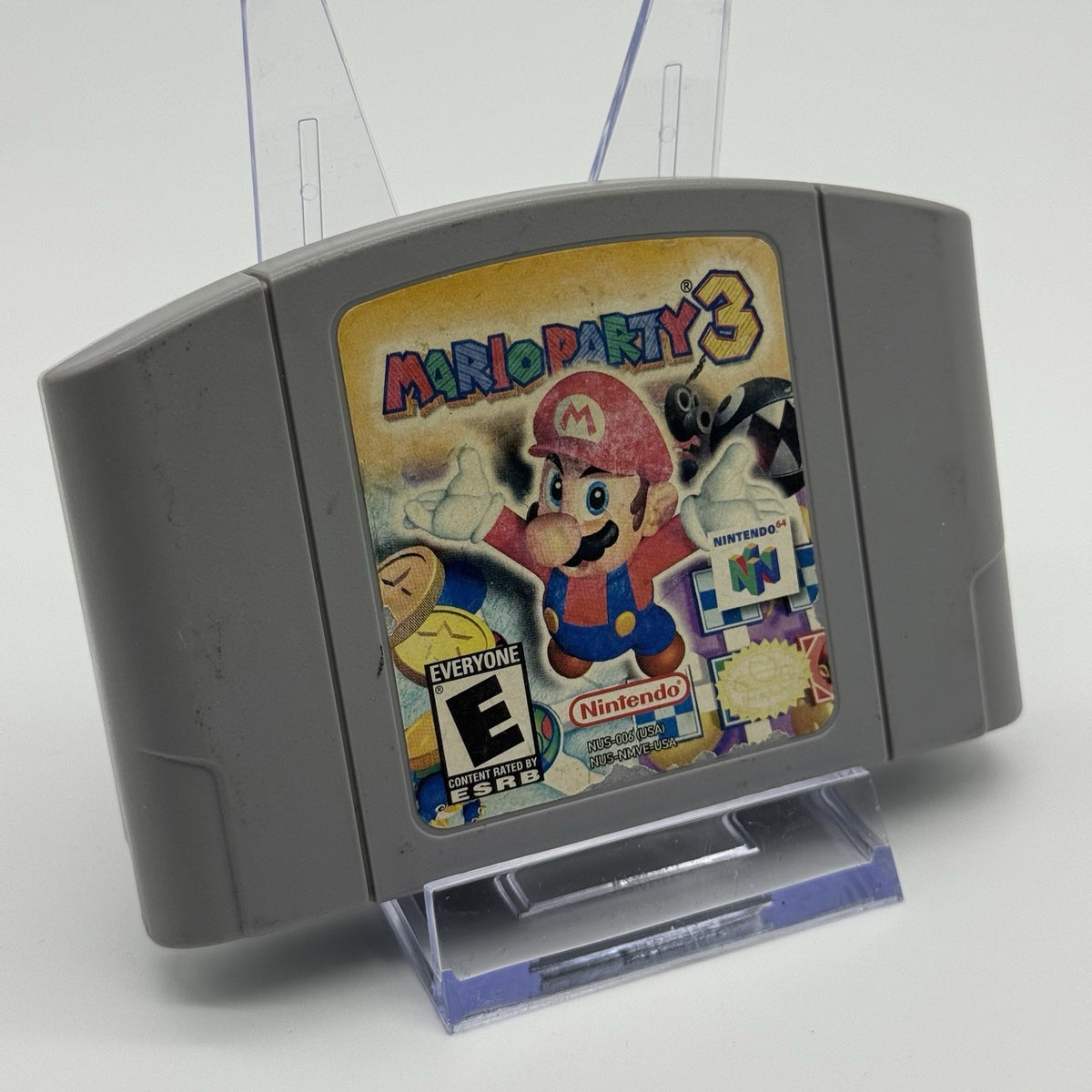 Mario Party 3 (Nintendo 64, N64) Cartridge Game Only w/Protector - Tested1