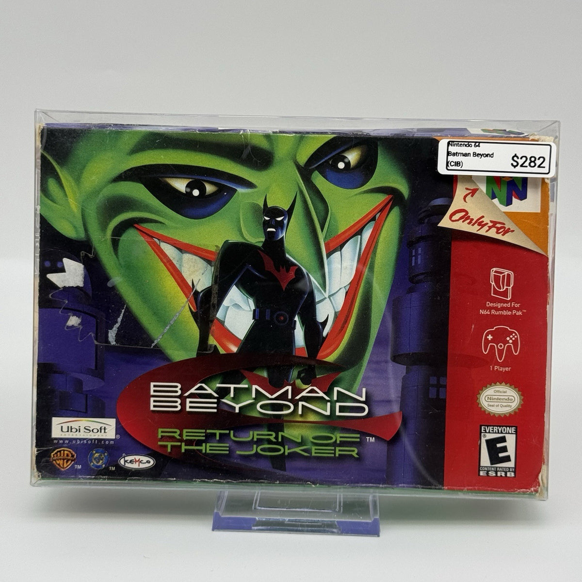 Batman Beyond: Return of Joker (Nintendo 64 N64) Game Complete CIB - Tested23