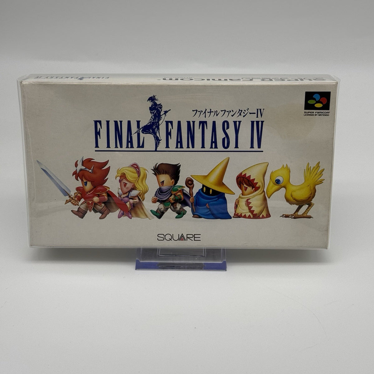 Final Fantasy IV Super Famicom SFC Complete CIB Box Manual Japan - US Seller4
