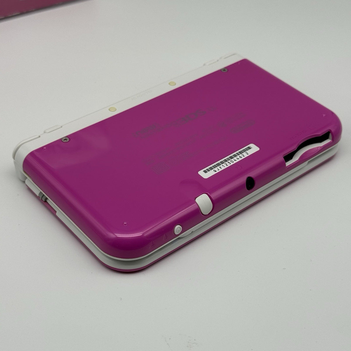 “new” Nintendo 3DS XL/LL Pink White Console Bottom IPS Region Free CIB w/Box USA7