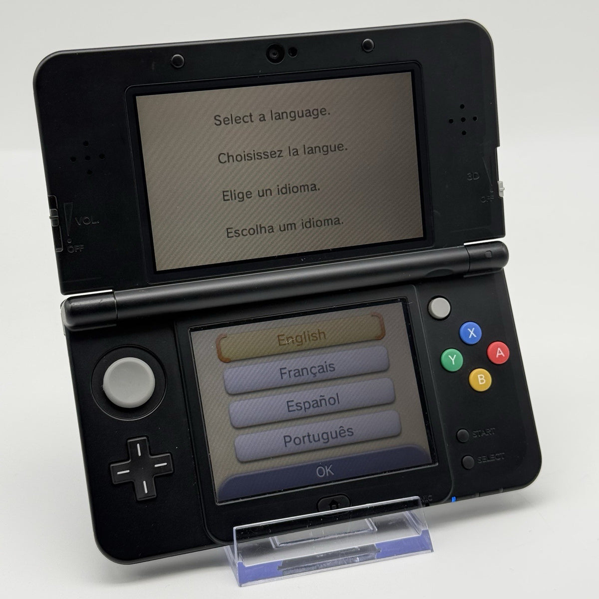 “new” Nintendo 3DS Super Mario Black Special Edition Console w/Charger - Tested2