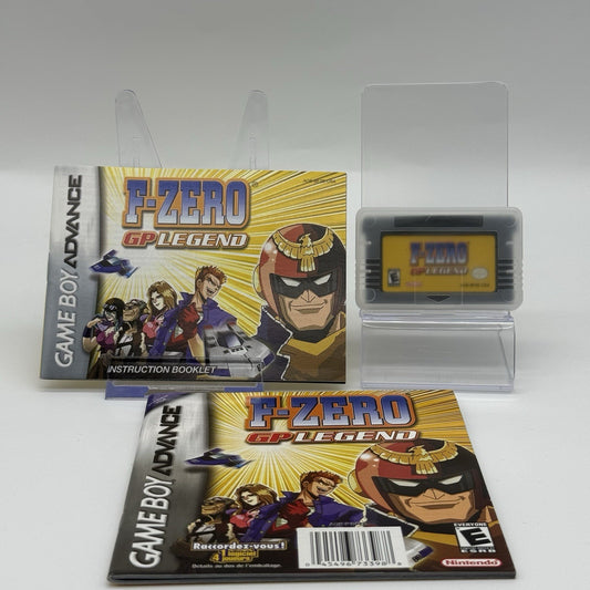 F-Zero GP Legend (Nintendo Game Boy Advance GBA) Manual Included Tested0