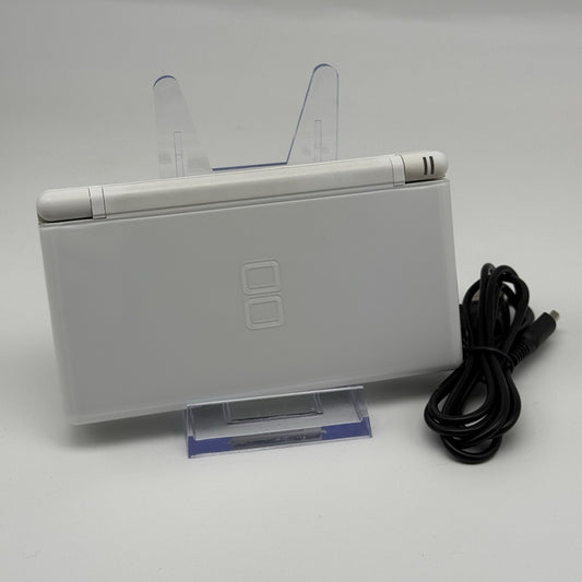 Nintendo DS Lite Console Ice Polar White w/Charger - Tested0