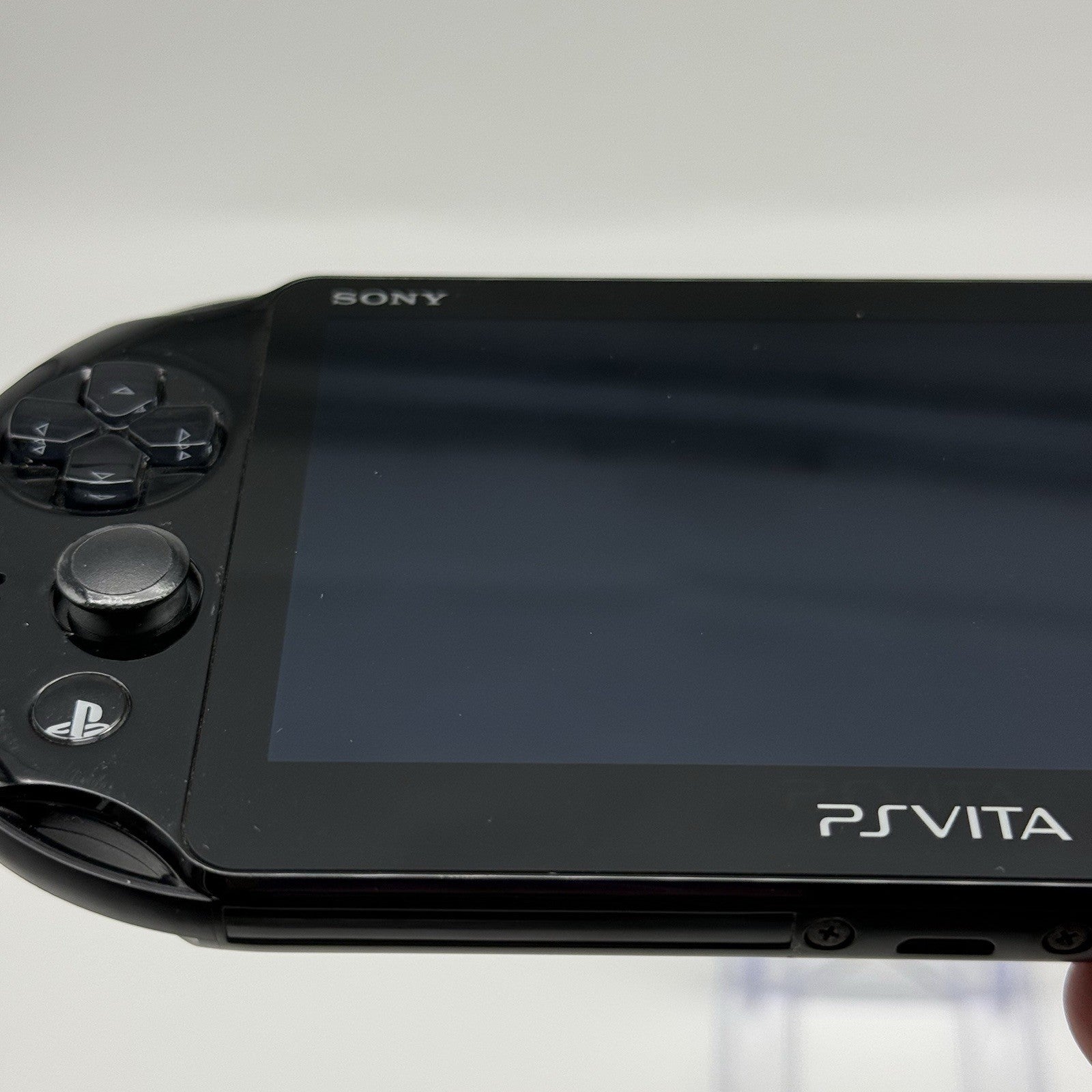 Sony PS Vita PCH-2000 Black Console, Charger, Crystal Case -Tested New Joysticks5