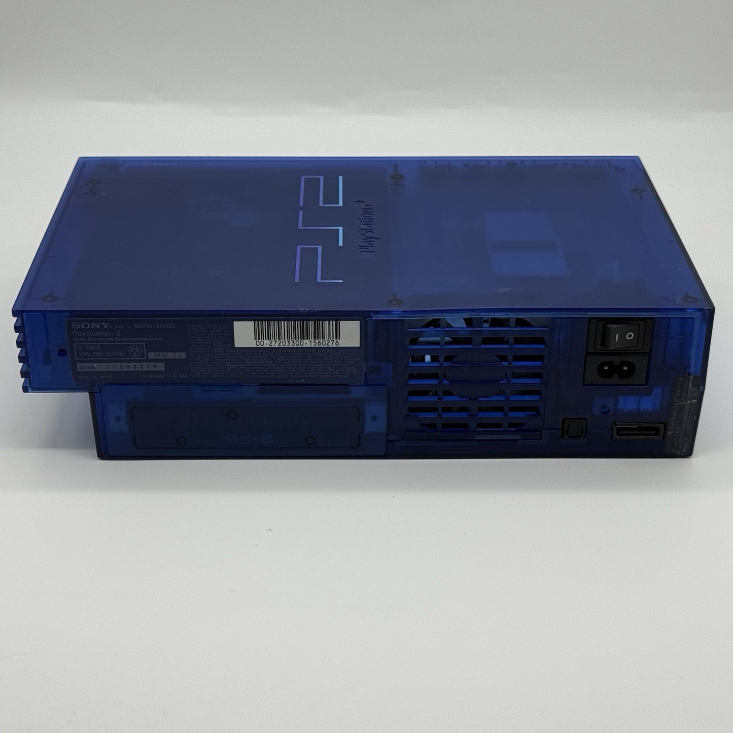 Sony Playstation 2 Ocean Blue PS2 SCPH-37000 Japanese Console Controller NTSC-J6