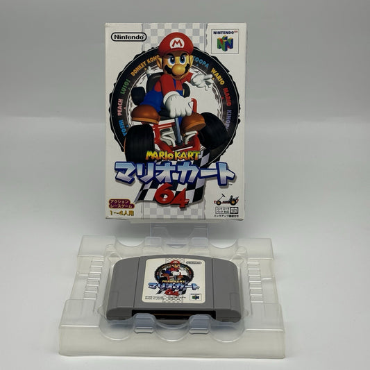 Mario Kart 64 Nintendo 64 Japan Import Boxed N64 JP (No Manual) Tested US Seller0