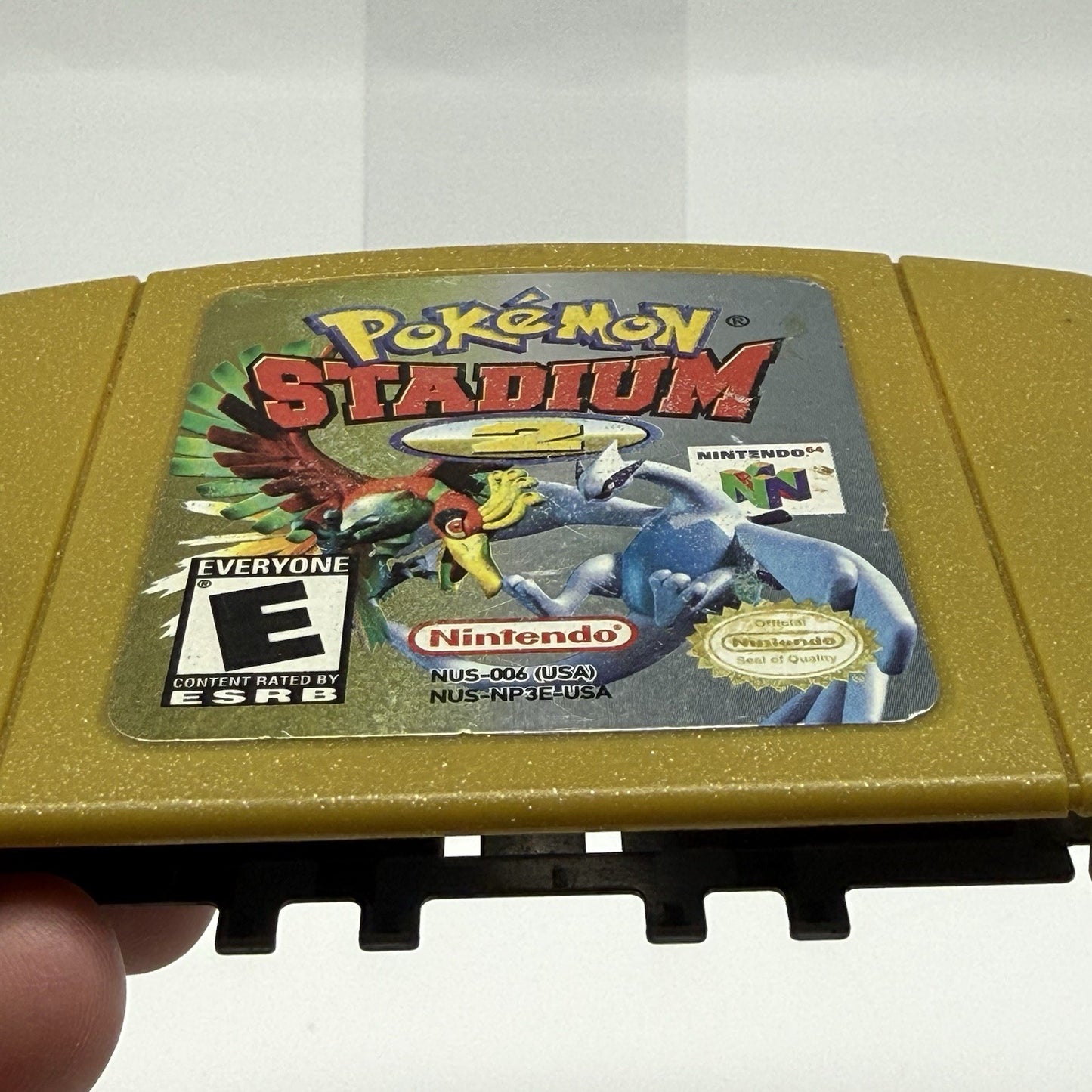 Nintendo N64 Pokemon Stadium 2: Game Cartridge SHELL ONLY - Authentic (NO BOARD)9
