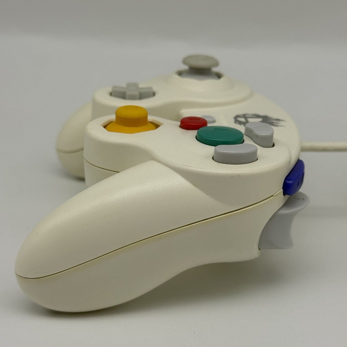 Official Nintendo GameCube Controller OEM Super Smash Bros. White DOL-003 Tested3
