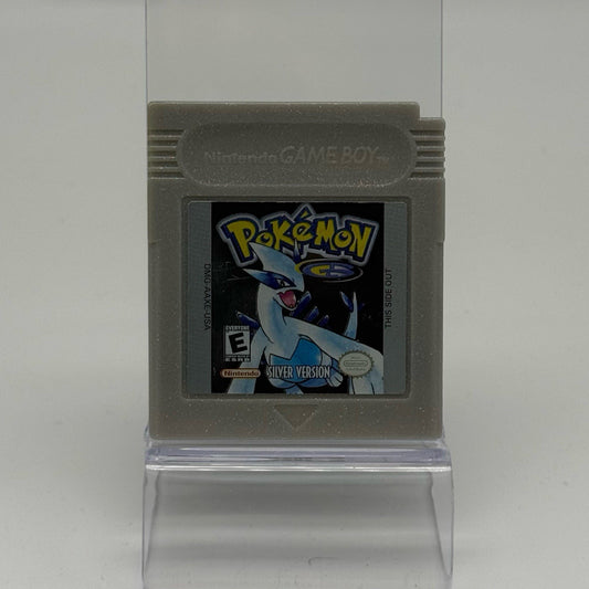 Pokemon Silver Version Nintendo Game Boy Color Authentic Tested - New Battery0