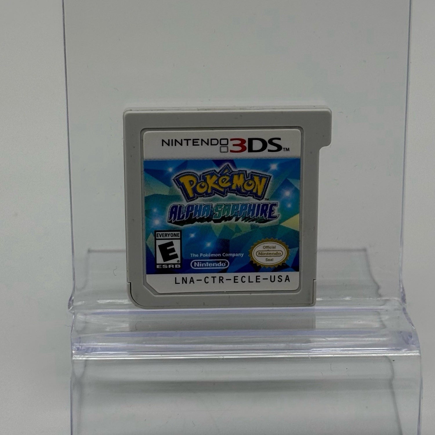 Nintendo 3DS Pokemon Alpha Sapphire Authentic Cartridge Game Only   TESTED0