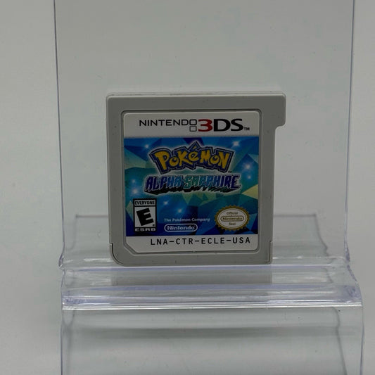 Nintendo 3DS Pokemon Alpha Sapphire Authentic Cartridge Game Only   TESTED0