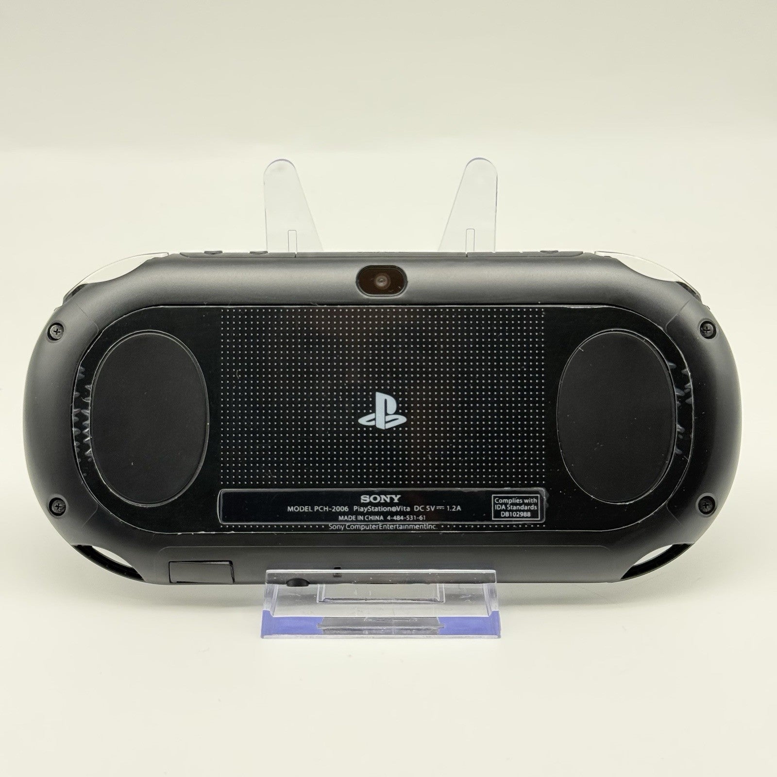 Sony PS Vita PCH-2000 Black Console, Charger, Crystal Case -Tested New Joysticks7