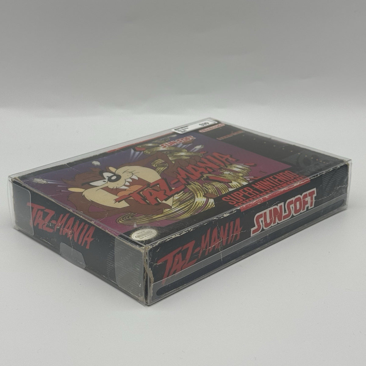 Taz-Mania (Super Nintendo SNES, 1993) Game CIB Complete in Box + Manual - Tested13