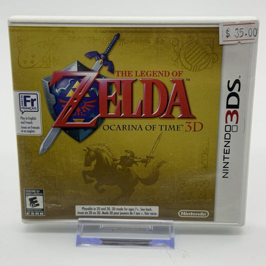 Legend Of Zelda Ocarina of Time (Nintendo 3DS) Complete CIB Tested0