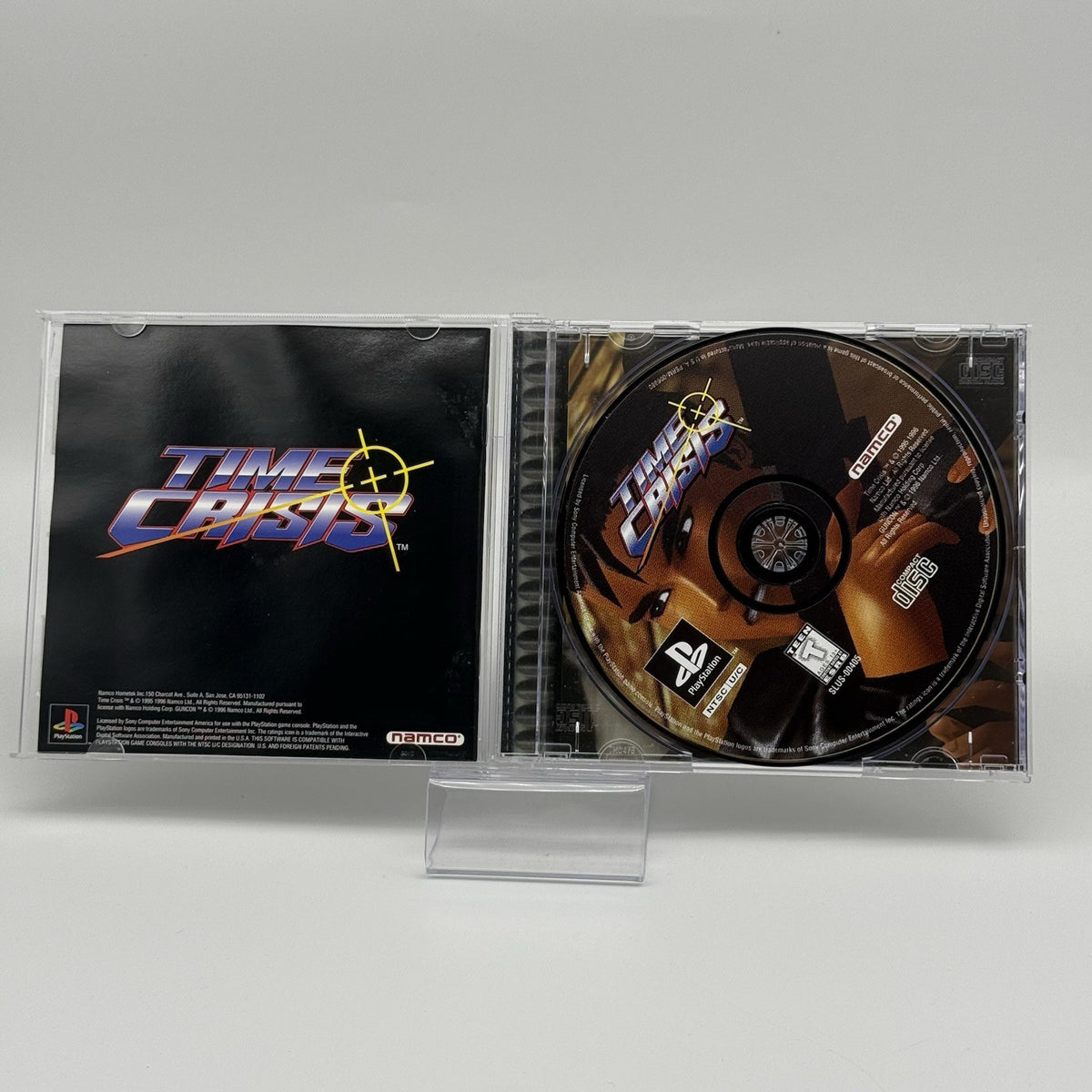 Time Crisis CIB Playstation PS1 Game Complete w/ Manual & Reg Card - Tested2