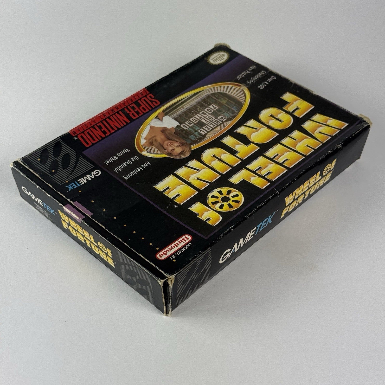 Wheel of Fortune Deluxe Edition SNES Super Nintendo CIB Complete in Box, Manual7