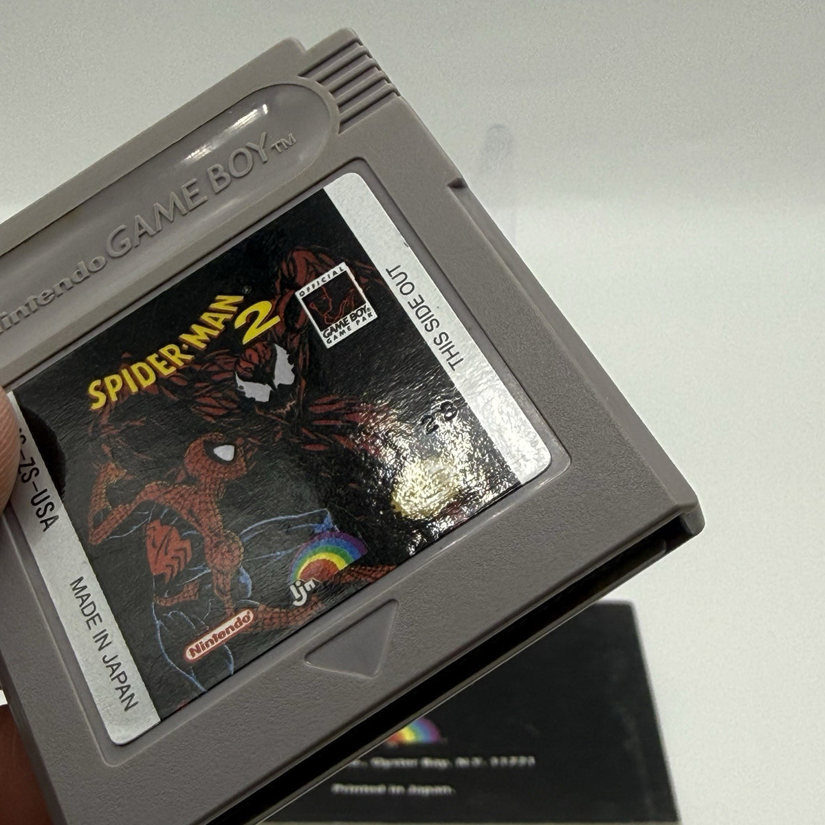 Spiderman 2 Nintendo Gameboy Game w/Manual - TESTED2