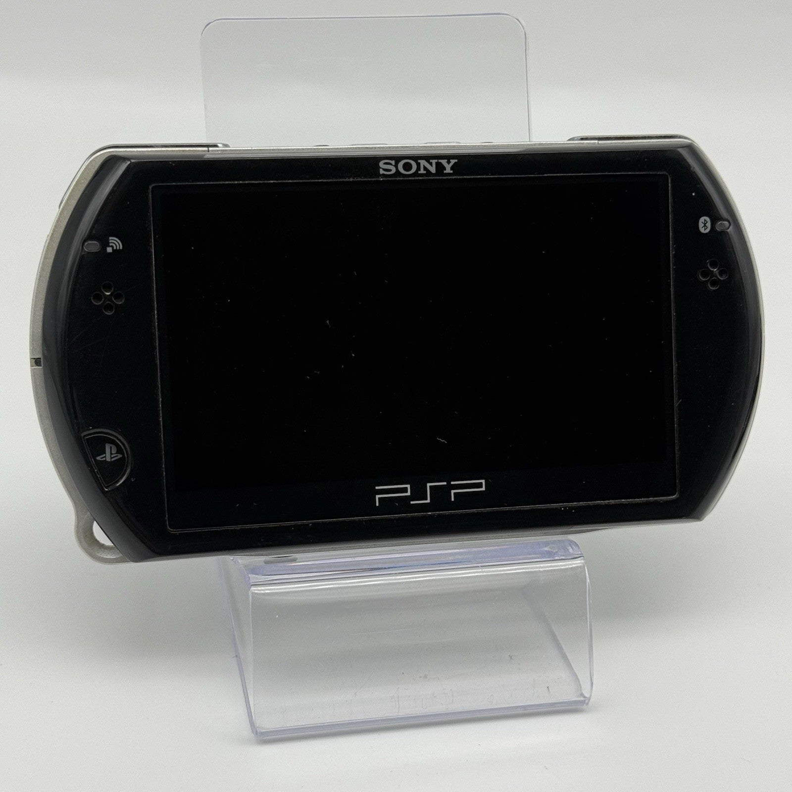 Sony PSP Go Piano Black Handheld Console 128GB w/Charger, New Screen - Tested1