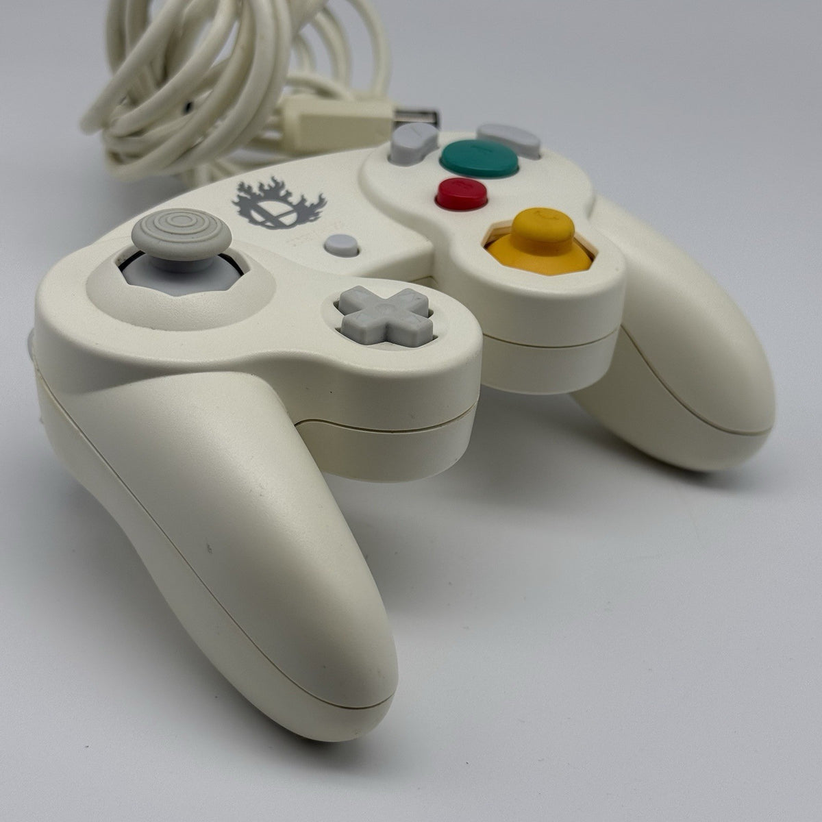 Official Nintendo GameCube Controller OEM Super Smash Bros. White DOL-003 Tested11
