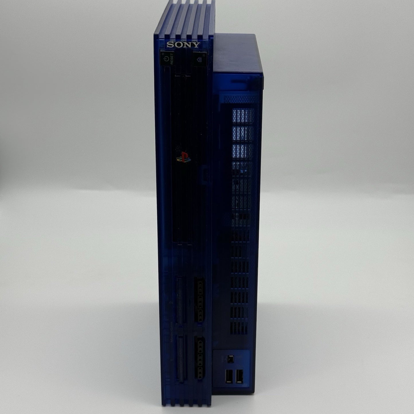 Sony Playstation 2 Ocean Blue PS2 SCPH-37000 Japanese Console Controller NTSC-J5