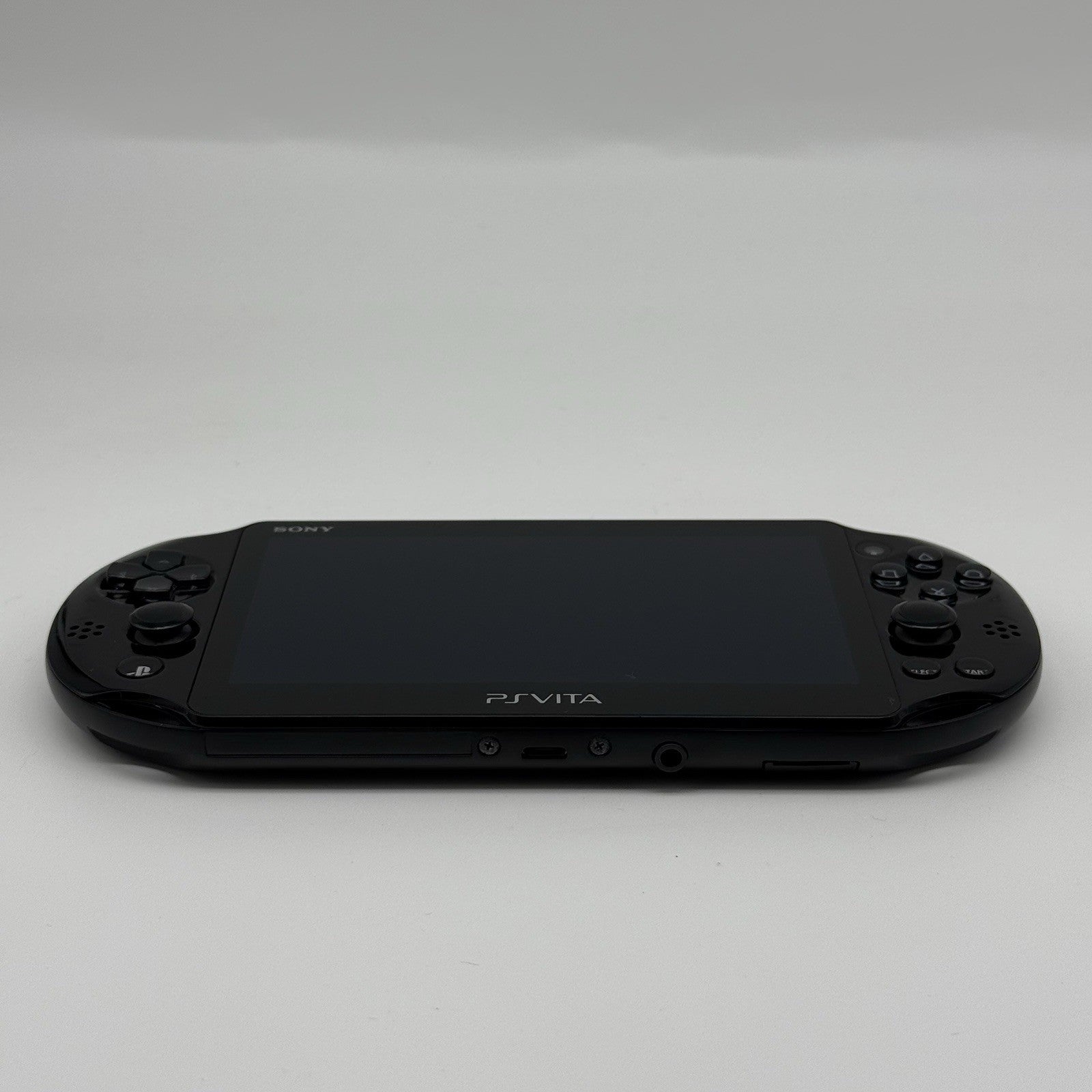 Sony PS Vita PCH-2000 Black Console, Charger, Crystal Case -Tested New Joysticks10