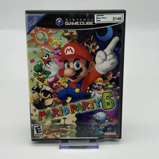 Mario Party 6 Gamecube CIB with Disc and Original Manual - Genuine & Tested0