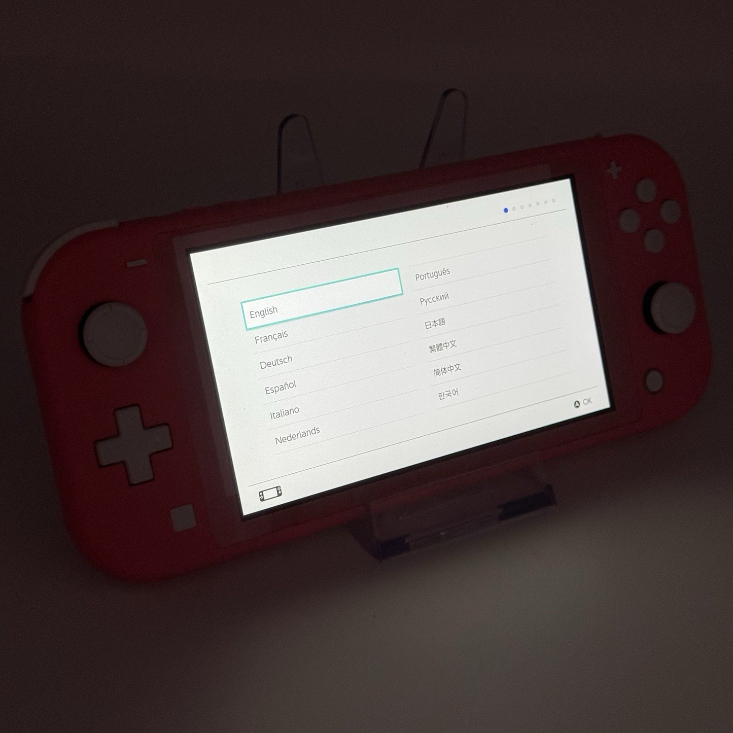 Nintendo Switch Lite Portable Handheld System Console ONLY, Coral Pink   Tested1
