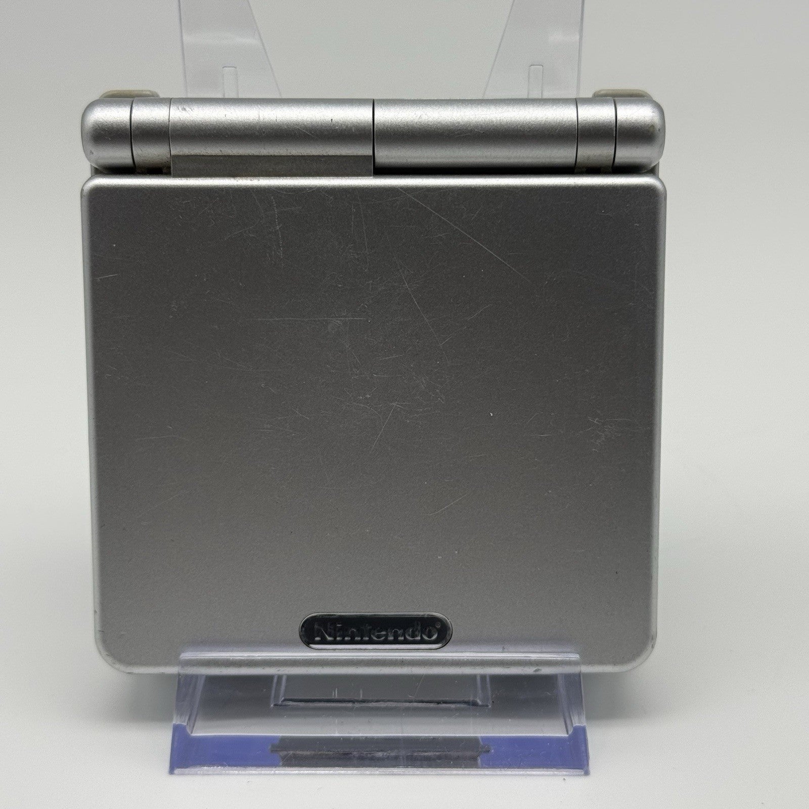 Nintendo Gameboy Advance GBA SP Silver Platinum Console AGS 001 w/Charger Tested6