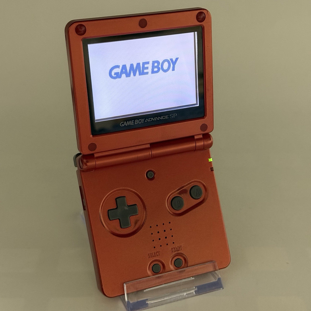 Nintendo Gameboy Advance GBA SP Red Console AGS-001 w/Charger - Tested2