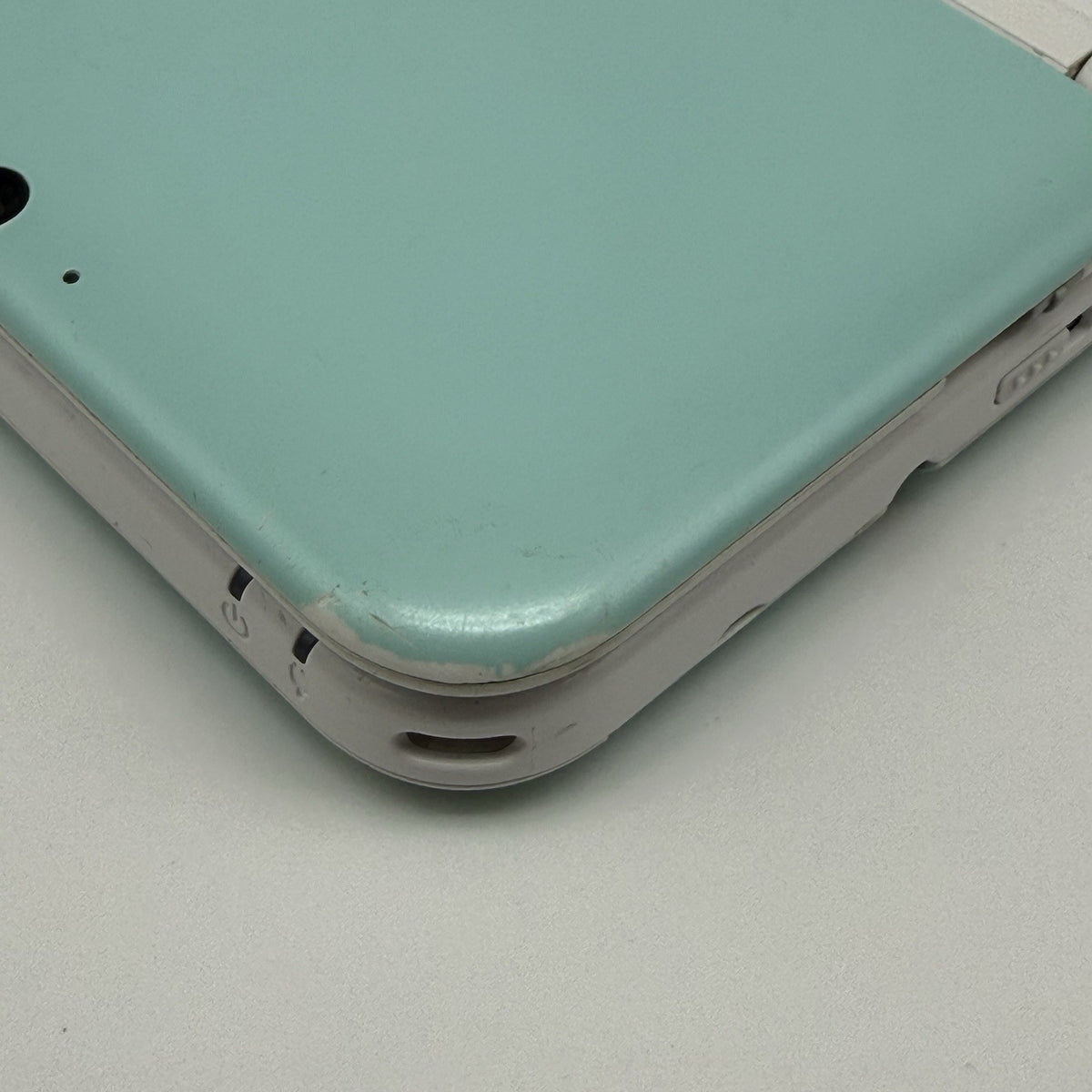 Nintendo 3DS XL LL Mint White Console JP Region - *For Parts Repair* Camera & LR16
